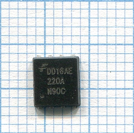 Микросхема FDMS3600S N-Channel MOSFET 25V 30A