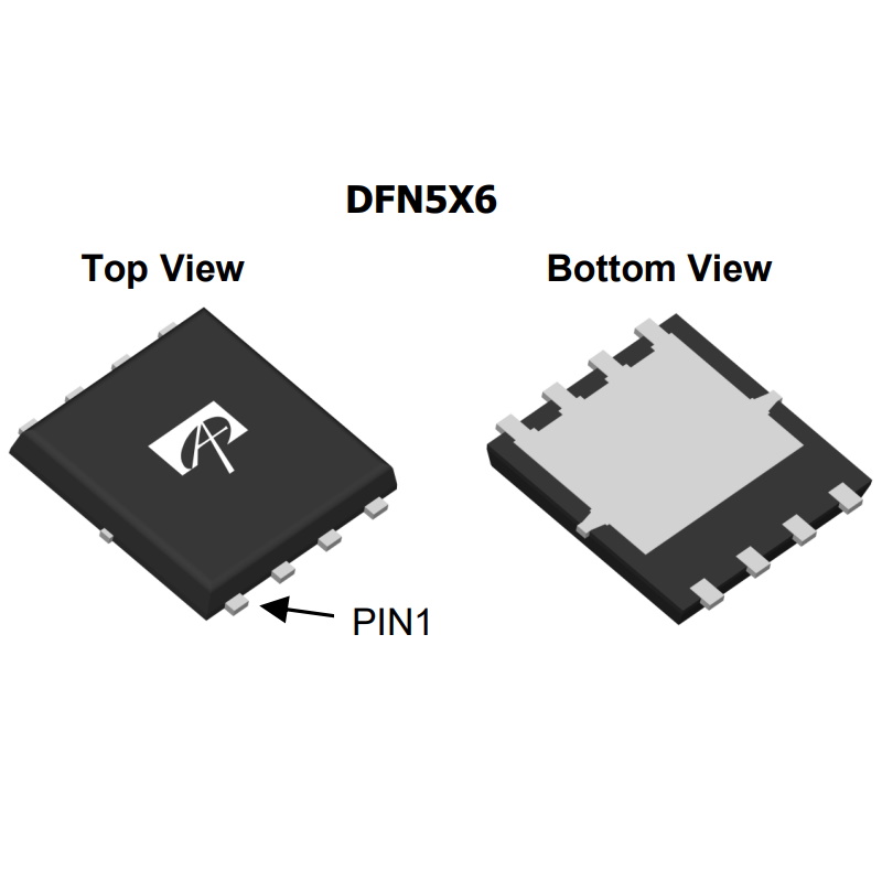 Микросхема AON6414A N-Channel MOSFET 30V 30A
