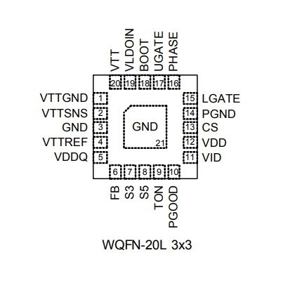 Микросхема RT8231BGQW 3T=