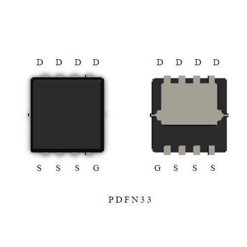 Микросхема MDV1525 P-Channel MOSFET 30V 24A